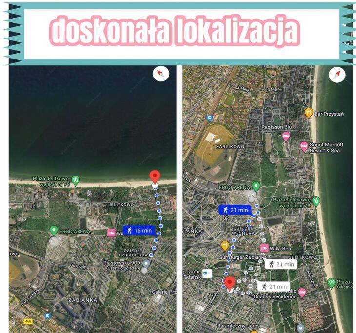 Apartamento Mieszkanie Blisko Plazy W Pelni Wyposazone Gdansk Exterior foto